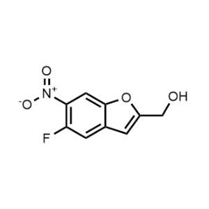 2-Benzofuranmethanol, 5-fluoro-6-nitro-|CS-1086151