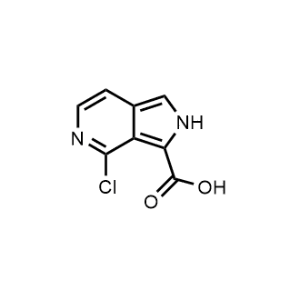 4-Chloro-2H-pyrrolo[3,4-c]pyridine-3-carboxylic acid|CS-1086155