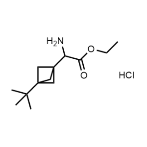 Ethyl 2-amino-2-(3-(tert-butyl)bicyclo[1.1.1]pentan-1-yl)acetate hydrochloride|CS-1086183