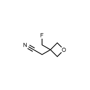 2-(3-(Fluoromethyl)oxetan-3-yl)acetonitrile|CS-1086271