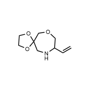 9-Vinyl-1,4,7-trioxa-10-azaspiro[4.6]undecane|CS-1086346