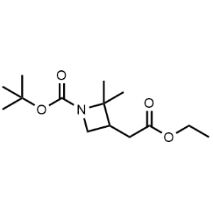 Tert-butyl 3-(2-ethoxy-2-oxoethyl)-2,2-dimethylazetidine-1-carboxylate|CS-1086354