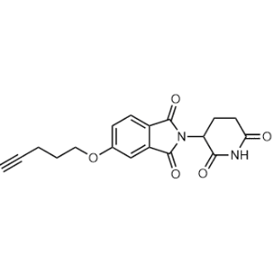 2-(2,6-Dioxopiperidin-3-yl)-5-(pent-4-yn-1-yloxy)isoindoline-1,3-dione|CS-1086362