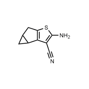 2-Amino-3b,4,4a,5-tetrahydrocyclopropa[3,4]cyclopenta[1,2-b]thiophene-3-carbonitrile|CS-1086385