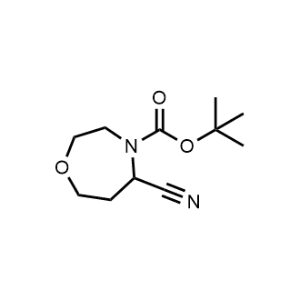 Tert-butyl 5-cyano-1,4-oxazepane-4-carboxylate|CS-1086444