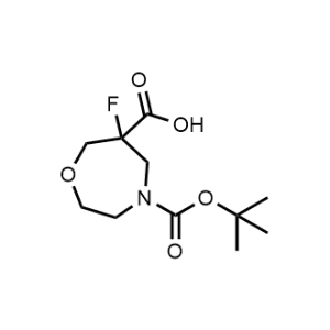 4-(Tert-butoxycarbonyl)-6-fluoro-1,4-oxazepane-6-carboxylic acid|CS-1086446
