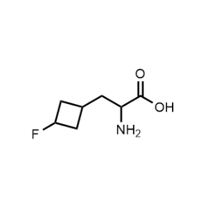 2-Amino-3-(3-fluorocyclobutyl)propanoic acid|CS-1086490