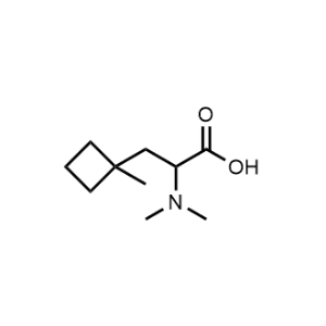 2-(Dimethylamino)-3-(1-methylcyclobutyl)propanoic acid|CS-1086498