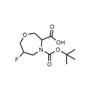 4-(Tert-butoxycarbonyl)-6-fluoro-1,4-oxazepane-3-carboxylic acid|CS-1086500