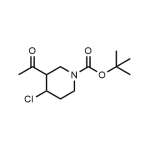 Tert-butyl 3-acetyl-4-chloropiperidine-1-carboxylate|CS-1086551