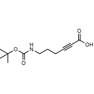 6-((Tert-butoxycarbonyl)amino)hex-2-ynoic acid|CS-1086571