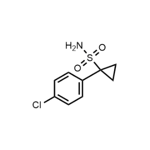 1-(4-Chlorophenyl)cyclopropane-1-sulfonamide|CS-1086580