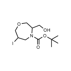 Tert-butyl 3-(hydroxymethyl)-6-iodo-1,4-oxazepane-4-carboxylate|CS-1086801