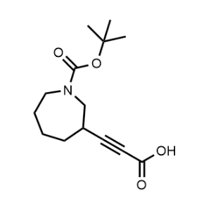 3-(1-(Tert-butoxycarbonyl)azepan-3-yl)propiolic acid|CS-1086835