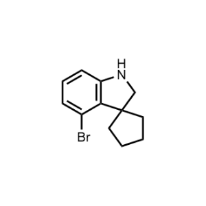 4'-Bromospiro[cyclopentane-1,3'-indoline]|CS-1086926