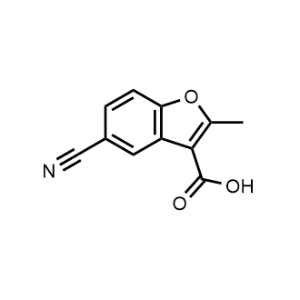 5-Cyano-2-methylbenzofuran-3-carboxylic acid|CS-1086968