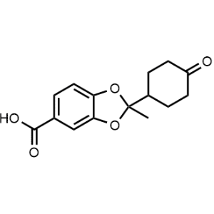 2-Methyl-2-(4-oxocyclohexyl)benzo[d][1,3]dioxole-5-carboxylic acid|CS-1087005