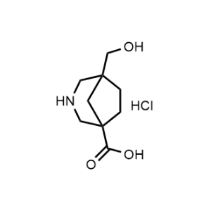 5-(Hydroxymethyl)-3-azabicyclo[3.2.1]octane-1-carboxylic acid hydrochloride|CS-1087078