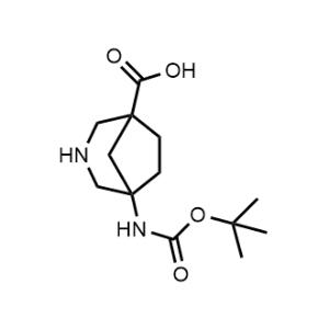 5-((Tert-butoxycarbonyl)amino)-3-azabicyclo[3.2.1]octane-1-carboxylic acid|CS-1087115
