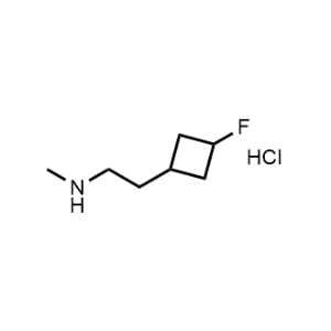 2-(3-Fluorocyclobutyl)-N-methylethan-1-amine hydrochloride|CS-1087256