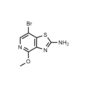 7-Bromo-4-methoxythiazolo[4,5-c]pyridin-2-amine|CS-1087270