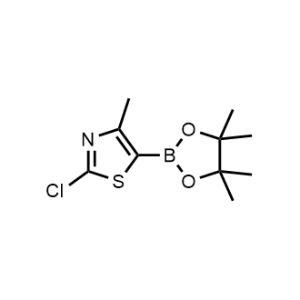 2-Chloro-4-methyl-5-(4,4,5,5-tetramethyl-1,3,2-dioxaborolan-2-yl)thiazole|CS-1087271