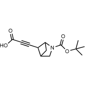 3-(2-(Tert-butoxycarbonyl)-2-azabicyclo[2.1.1]hexan-5-yl)propiolic acid|CS-1087276