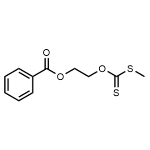 2-(((Methylthio)carbonothioyl)oxy)ethyl benzoate|CS-1087525