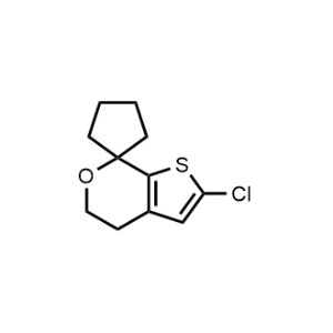 2'-Chloro-4',5'-dihydrospiro[cyclopentane-1,7'-thieno[2,3-c]pyran]|CS-1087533