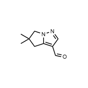 5,5-Dimethyl-5,6-dihydro-4H-pyrrolo[1,2-b]pyrazole-3-carbaldehyde|CS-1087587