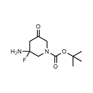 Tert-butyl 3-amino-3-fluoro-5-oxopiperidine-1-carboxylate|CS-1087654