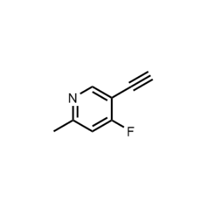 5-Ethynyl-4-fluoro-2-methylpyridine|CS-1087724