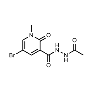 N'-Acetyl-5-bromo-1-methyl-2-oxo-1,2-dihydropyridine-3-carbohydrazide|CS-1087736