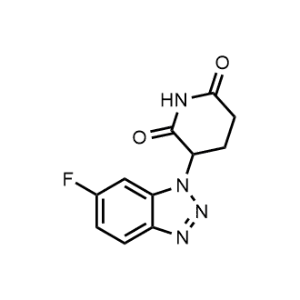 3-(6-Fluoro-1H-benzo[d][1,2,3]triazol-1-yl)piperidine-2,6-dione|CS-1087810