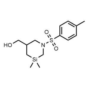 (3,3-Dimethyl-1-tosyl-1,3-azasilinan-5-yl)methanol|CS-1087862