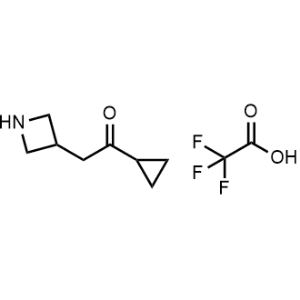 2-(Azetidin-3-yl)-1-cyclopropylethan-1-one 2,2,2-trifluoroacetate|CS-1087970