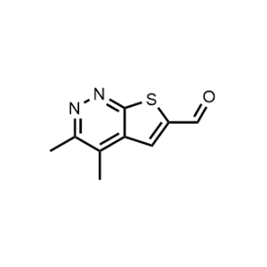 3,4-Dimethylthieno[2,3-c]pyridazine-6-carbaldehyde|CS-1087989