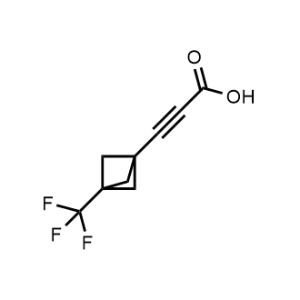 3-(3-(Trifluoromethyl)bicyclo[1.1.1]pentan-1-yl)propiolic acid|CS-1087997