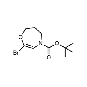Tert-butyl 2-bromo-6,7-dihydro-1,4-oxazepine-4(5H)-carboxylate|CS-1088051