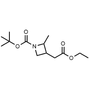 Tert-butyl 3-(2-ethoxy-2-oxoethyl)-2-methylazetidine-1-carboxylate|CS-1088058