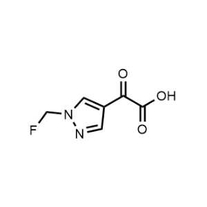 2-(1-(Fluoromethyl)-1H-pyrazol-4-yl)-2-oxoacetic acid|CS-1088133