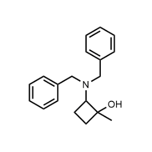 2-(Dibenzylamino)-1-methylcyclobutan-1-ol|CS-1088286