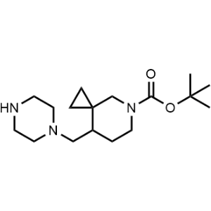 Tert-butyl 8-(piperazin-1-ylmethyl)-5-azaspiro[2.5]octane-5-carboxylate|CS-1088332