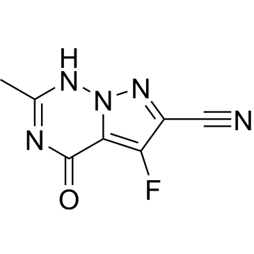 5-Fluoro-2-methyl-4-oxo-1,4-dihydropyrazolo[5,1-f][1,2,4]triazine-6-carbonitrile|CS-1088356
