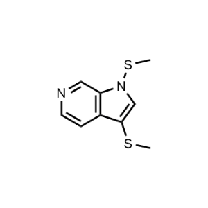 1,3-Bis(methylthio)-1H-pyrrolo[2,3-c]pyridine|CS-1088413