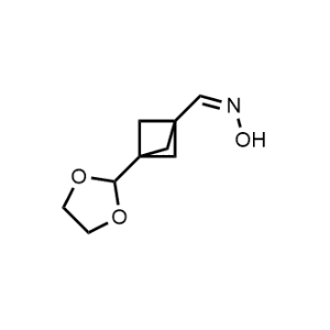 (Z)-3-(1,3-Dioxolan-2-yl)bicyclo[1.1.1]pentane-1-carbaldehyde oxime|CS-1088462