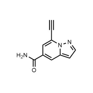 7-Ethynylpyrazolo[1,5-a]pyridine-5-carboxamide|CS-1088505