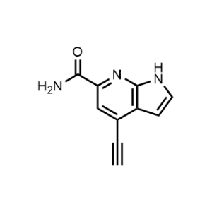 4-Ethynyl-1H-pyrrolo[2,3-b]pyridine-6-carboxamide|CS-1088629