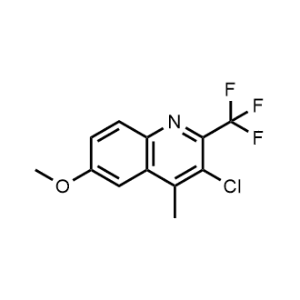 3-Chloro-6-methoxy-4-methyl-2-(trifluoromethyl)quinoline|CS-1088688