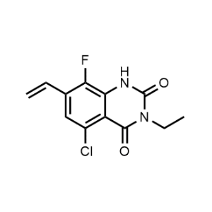 5-Chloro-3-ethyl-8-fluoro-7-vinylquinazoline-2,4(1H,3H)-dione|CS-1088728